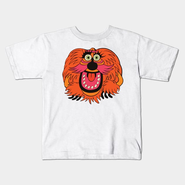 Goriddle Gorilla The Great Space Coaster Kids T-Shirt by GeekyImpresario